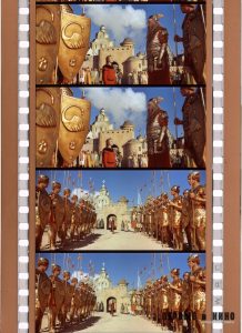КИНОПЛЕНКИ 70мм позитив с кадрами из фильма "Сказка о царе Салтане" (1966)