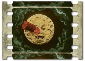 35-мм позитив фильма "“Путешествие на Луну” (Le voyage dans la Lune)" (1902)