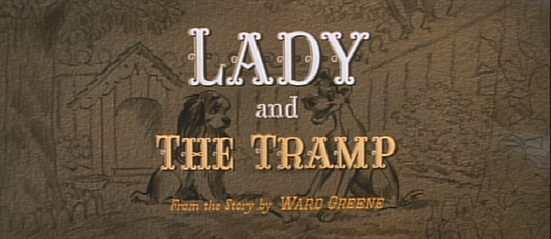 Кадр из фильма «Lady And The Tramp» («Леди и Бродяга») (1955)