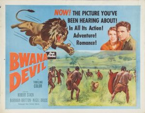 Афиша фильма "Bwana-Devil" (1952)