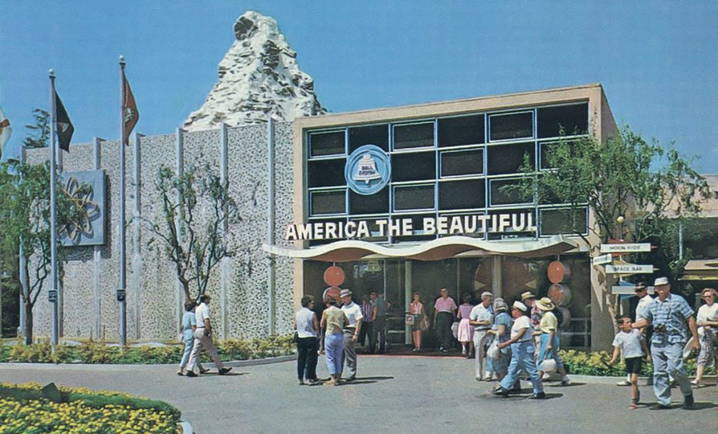 Кругорамный кинотеатр Circle-Vision 360 в Диснейлэнде (Disneyland) (1967) america the beautiful (1967)