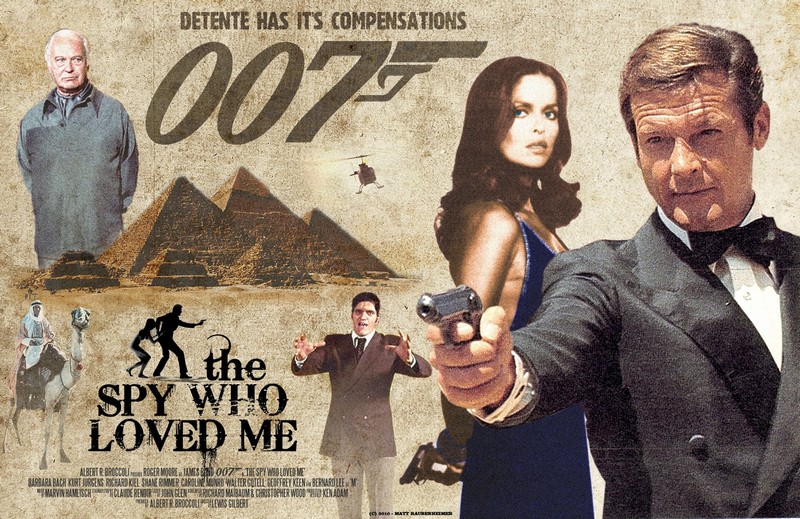 Плакат к фильму "The Spy Who Loved Me" (Шпион, который любил меня) (1977)