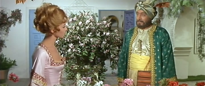 Кадр из кинофильма "Angélique et le sultan"(Анжелика и султан) (1968) 