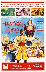 Постер "The magic voyage of sinbad" (1953)