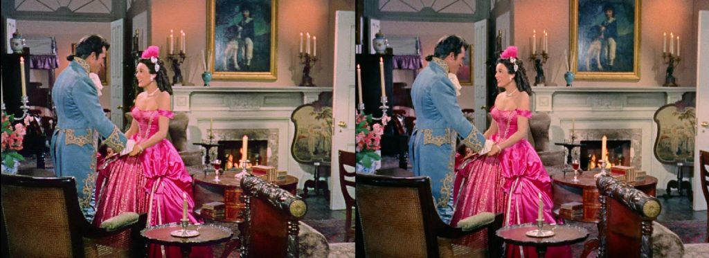 Стереопара из фильма "Sangaree" (Сангари) (1953)