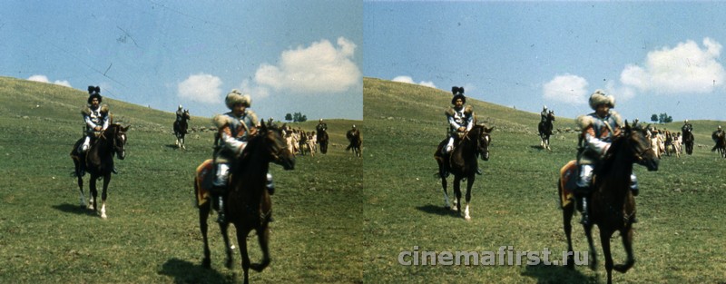 Стереопара из фильма -"Всадник на золотом коне" (1980)