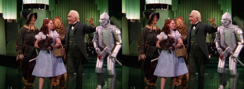 Стереопара из фильма "Волшебник страны Оз" (The Wizard of Oz) (1939)